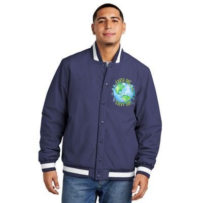 Earth Day Every Day Insulated Varsity Jacket