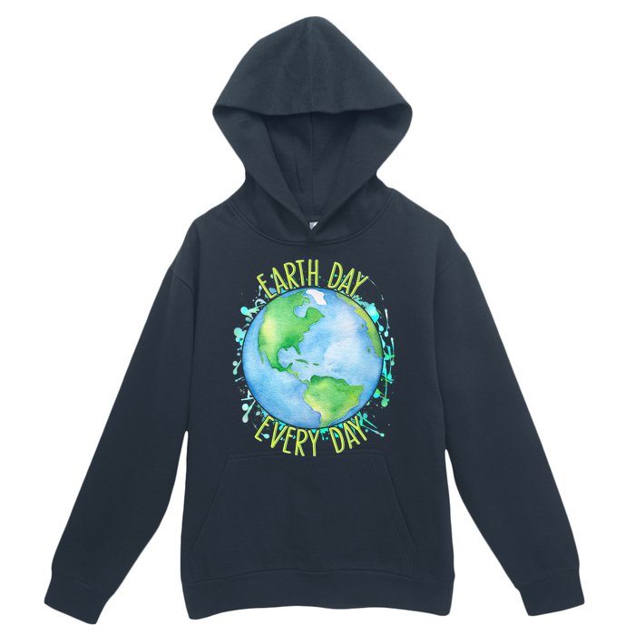 Earth Day Every Day Urban Pullover Hoodie