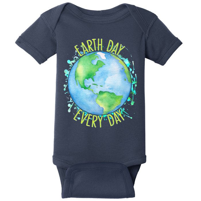 Earth Day Every Day Baby Bodysuit