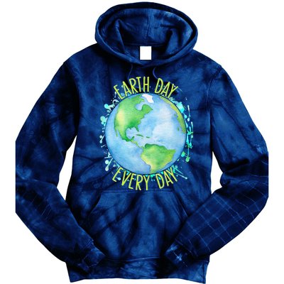 Earth Day Every Day Tie Dye Hoodie