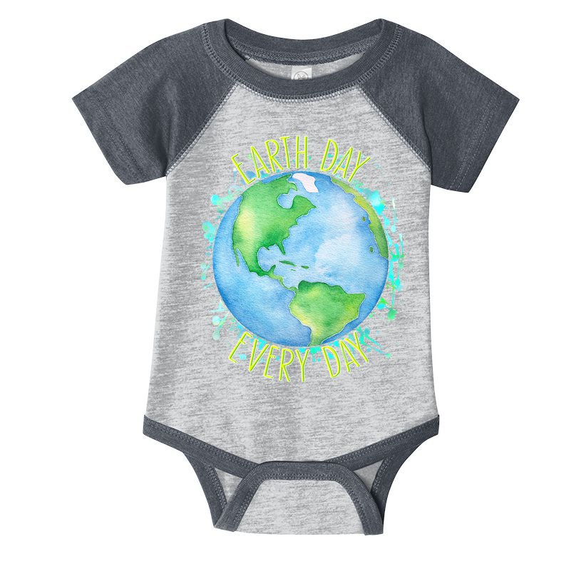 Earth Day Every Day Infant Baby Jersey Bodysuit