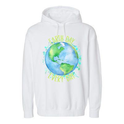 Earth Day Every Day Garment-Dyed Fleece Hoodie