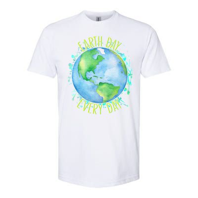 Earth Day Every Day Softstyle® CVC T-Shirt