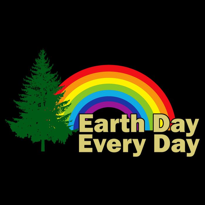 Earth Day Every Day Rainbow City Backpack