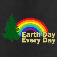 Earth Day Every Day Rainbow Adult Drive Performance Visor