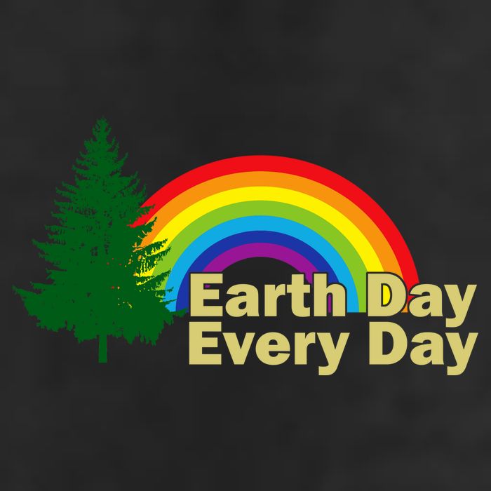 Earth Day Every Day Rainbow Adult Drive Performance Visor