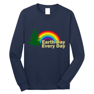 Earth Day Every Day Rainbow Long Sleeve Shirt