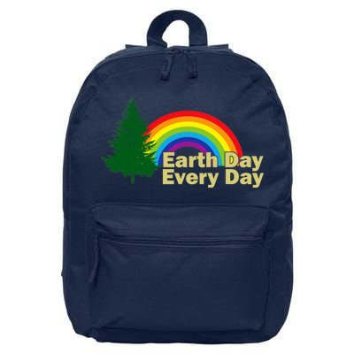 Earth Day Every Day Rainbow 16 in Basic Backpack