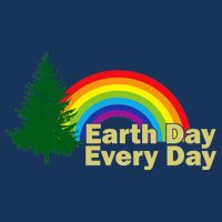 Earth Day Every Day Rainbow Women's V-Neck T-Shirt