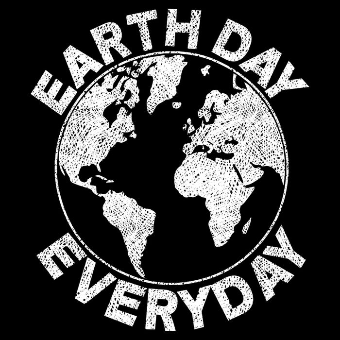 Earth Day Everyday Earth Distressed Cooling Performance Crew T-Shirt