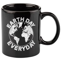 Earth Day Everyday Earth Distressed 11oz C Handle Ceramic Mug