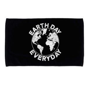 Earth Day Everyday Earth Distressed Microfiber Hand Towel