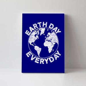 Earth Day Everyday Earth Distressed Canvas