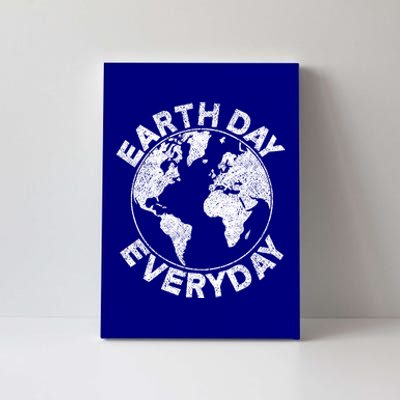 Earth Day Everyday Earth Distressed Canvas