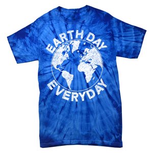 Earth Day Everyday Earth Distressed Tie-Dye T-Shirt