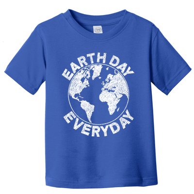 Earth Day Everyday Earth Distressed Toddler T-Shirt