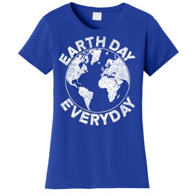 Earth Day Everyday Earth Distressed Women's T-Shirt