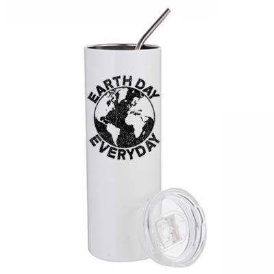 Earth Day Everyday Earth Distressed Stainless Steel Tumbler