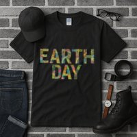 Earth Day Logo Tall T-Shirt