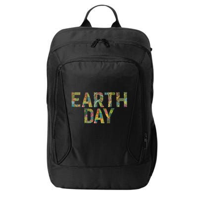 Earth Day Logo City Backpack