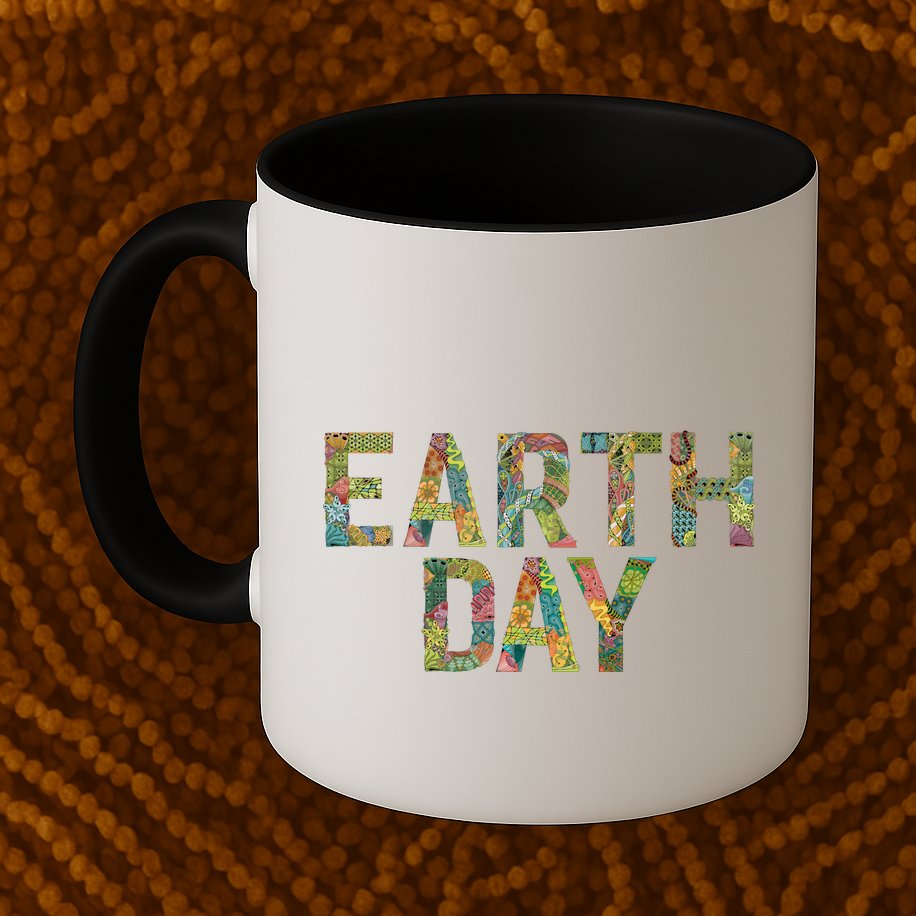Earth Day Logo Mug