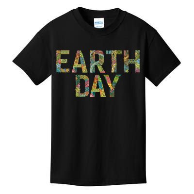 Earth Day Logo Kids T-Shirt