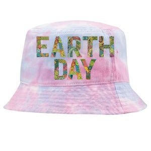 Earth Day Logo Tie-Dyed Bucket Hat