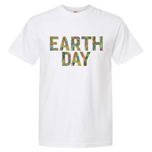 Earth Day Logo Garment-Dyed Heavyweight T-Shirt