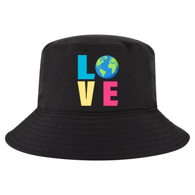 Earth Day Love Cool Comfort Performance Bucket Hat