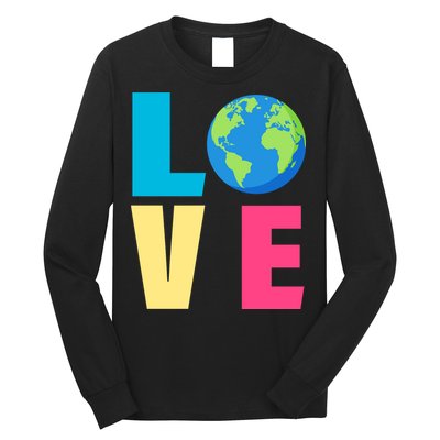 Earth Day Love Long Sleeve Shirt