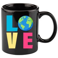 Earth Day Love 11oz C Handle Ceramic Mug