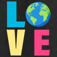 Earth Day Love 11oz C Handle Ceramic Mug