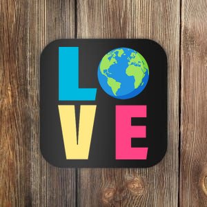 Earth Day Love Coaster