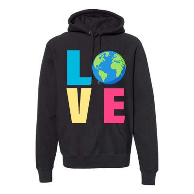 Earth Day Love Premium Hoodie