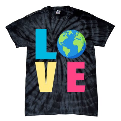 Earth Day Love Tie-Dye T-Shirt