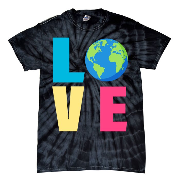 Earth Day Love Tie-Dye T-Shirt