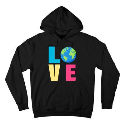 Earth Day Love Tall Hoodie