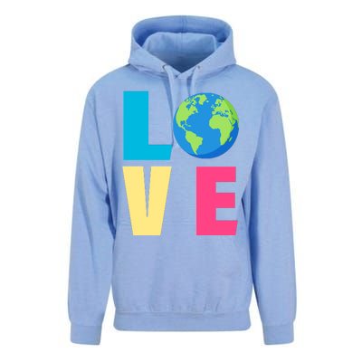 Earth Day Love Unisex Surf Hoodie