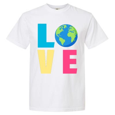 Earth Day Love Garment-Dyed Heavyweight T-Shirt