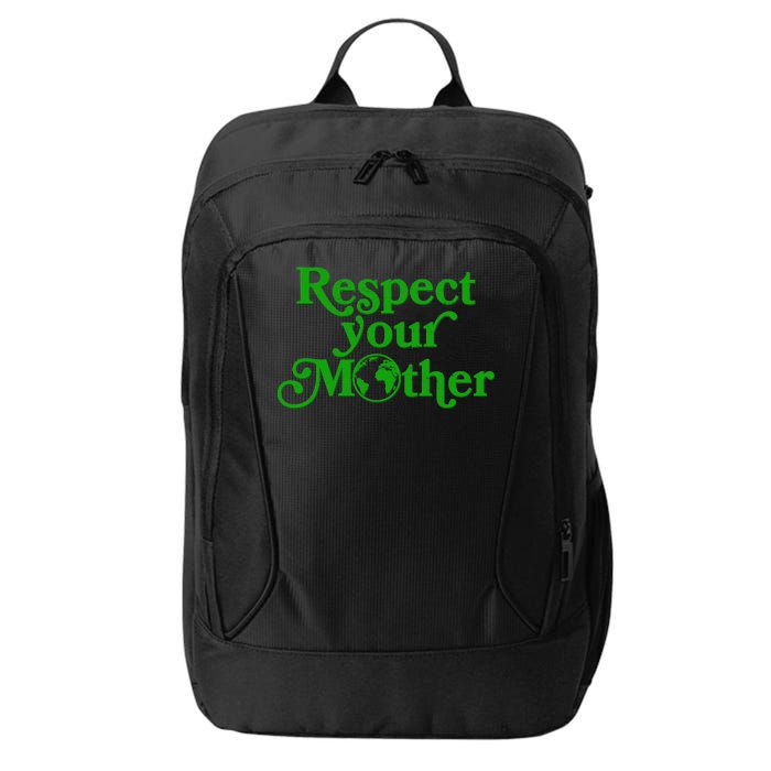 Earth Day Respect Your Mother City Backpack