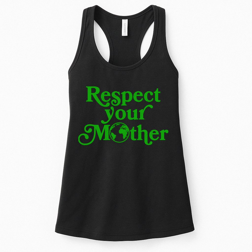 Earth Day Respect Your Mother Womens Tank Top