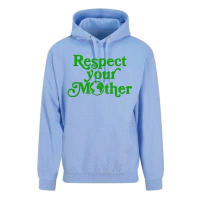 Earth Day Respect Your Mother Unisex Surf Hoodie