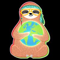 Earth Day Sloth Backpack