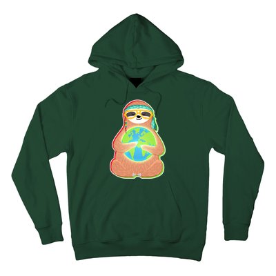 Earth Day Sloth Hoodie