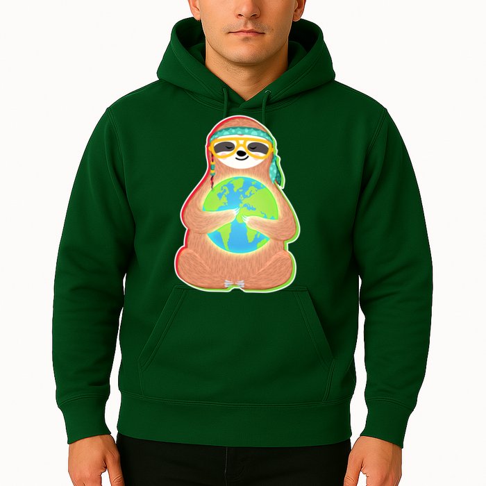 Earth Day Sloth Hoodie