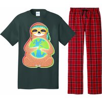 Earth Day Sloth Pajama Set