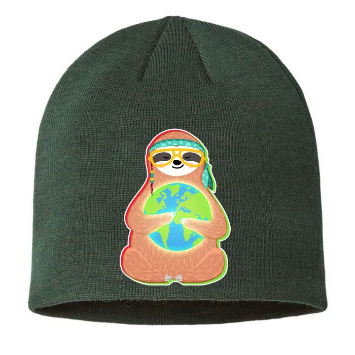 Earth Day Sloth Sustainable Beanie