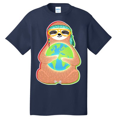 Earth Day Sloth Tall T-Shirt