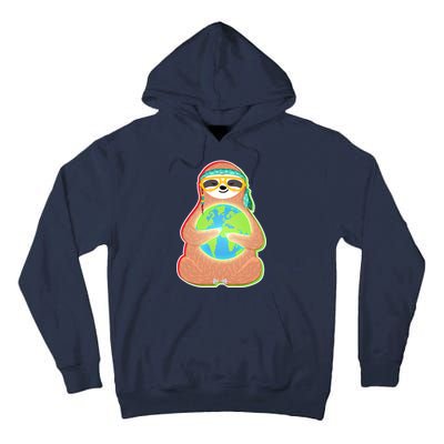 Earth Day Sloth Tall Hoodie