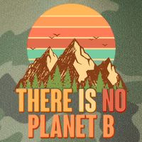 Earth Day There Is No Planet B Legacy Tie Dye Trucker Hat